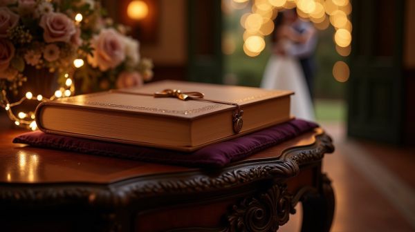 Livre d'or audio mariage : immortalisez les souvenirs de vos invités
