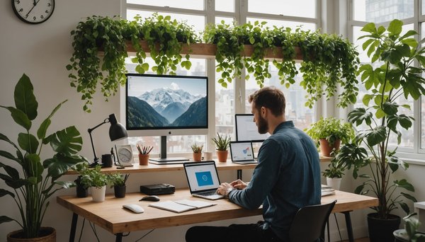 Les bienfaits du télétravail sur les émissions de CO2