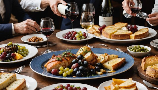 Les meilleurs accords mets et vins français